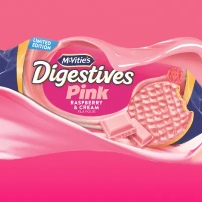 Introducing McVitie’s Pink Digestives