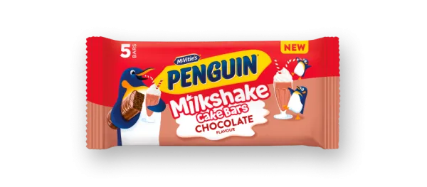 Penguin Milkshake Cake Bar Chocolate
