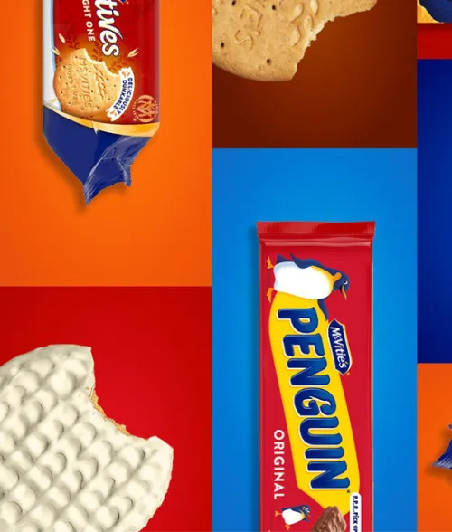 Assortment of McVitie’s products