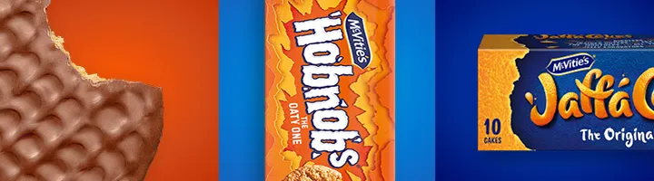 Assortment of McVitie’s products