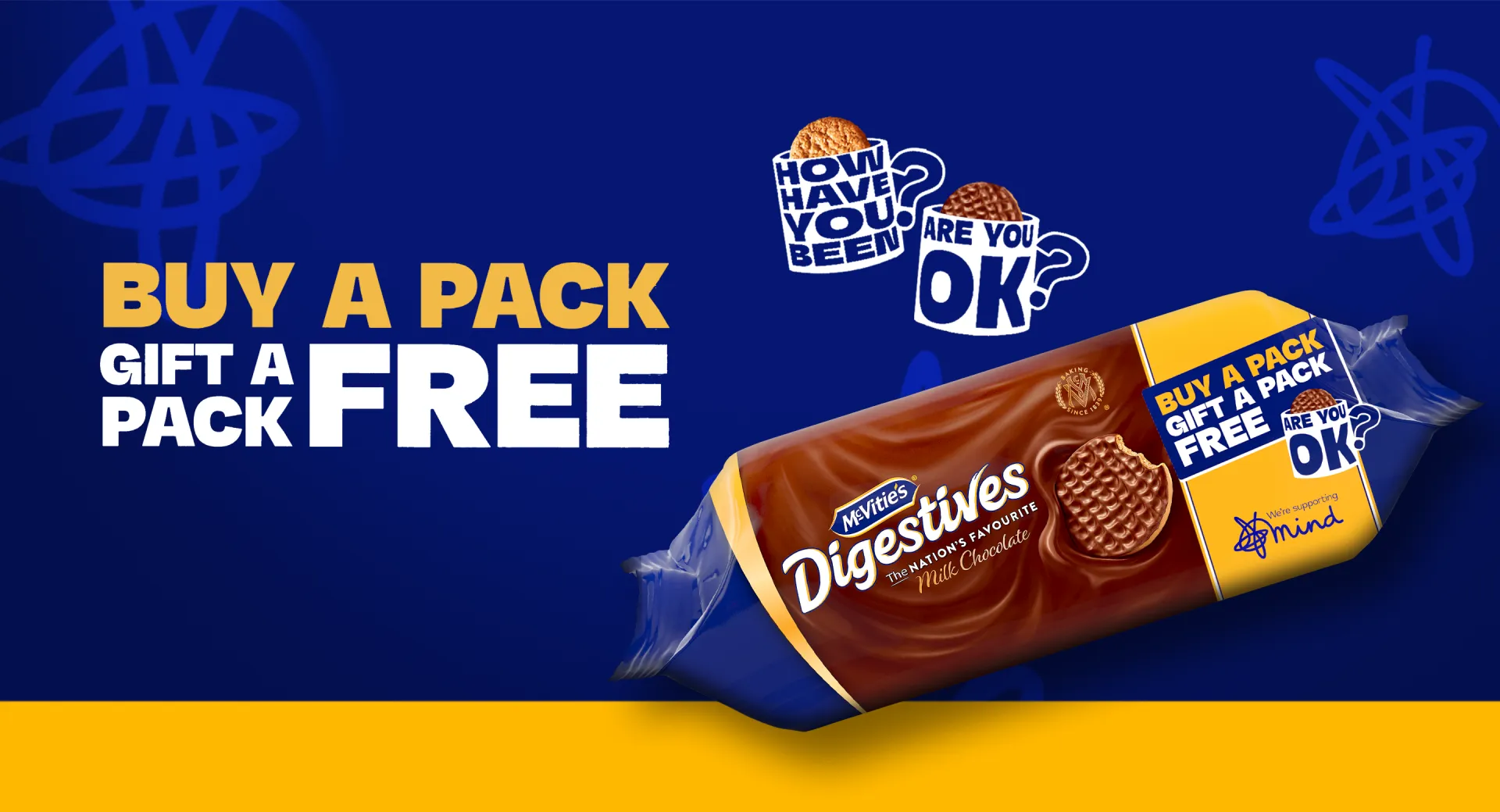 McVitie's Milk Chocolate Digestives Mind promotion