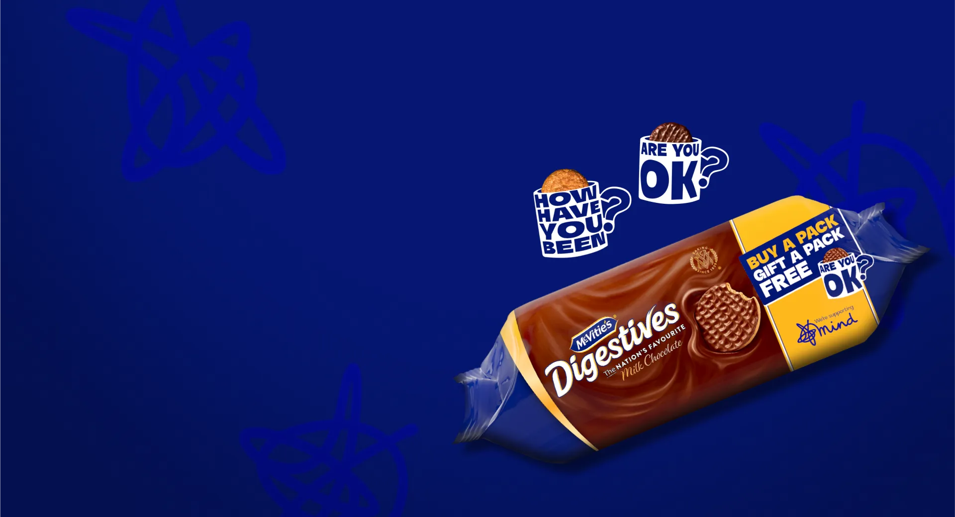 McVitie's Milk Chocolate Digestives Mind promotion